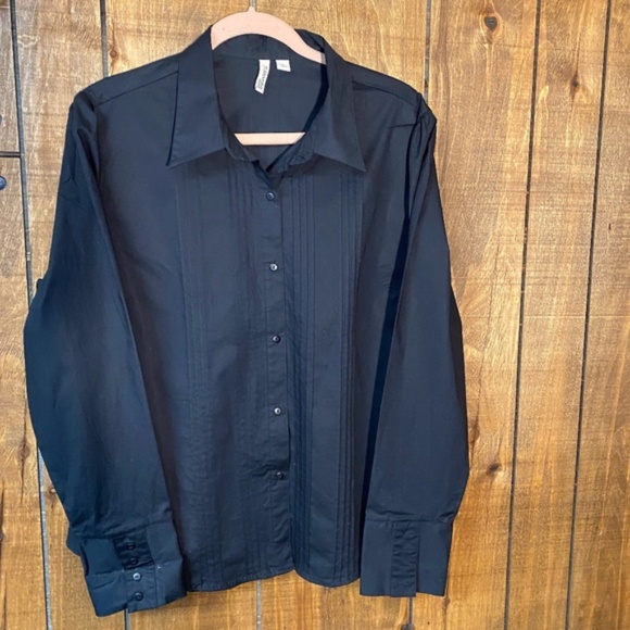 3 Quality Blouses Long-sleeved Dockers, St. John Bay, Crazy Horse SIZE XL - Picture 6 of 16